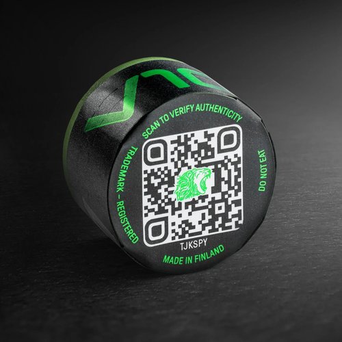 QR code d'authenticité sous la craie Taom V10